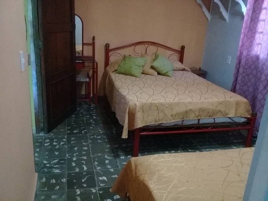 'Bedroom' Casas particulares are an alternative to hotels in Cuba.